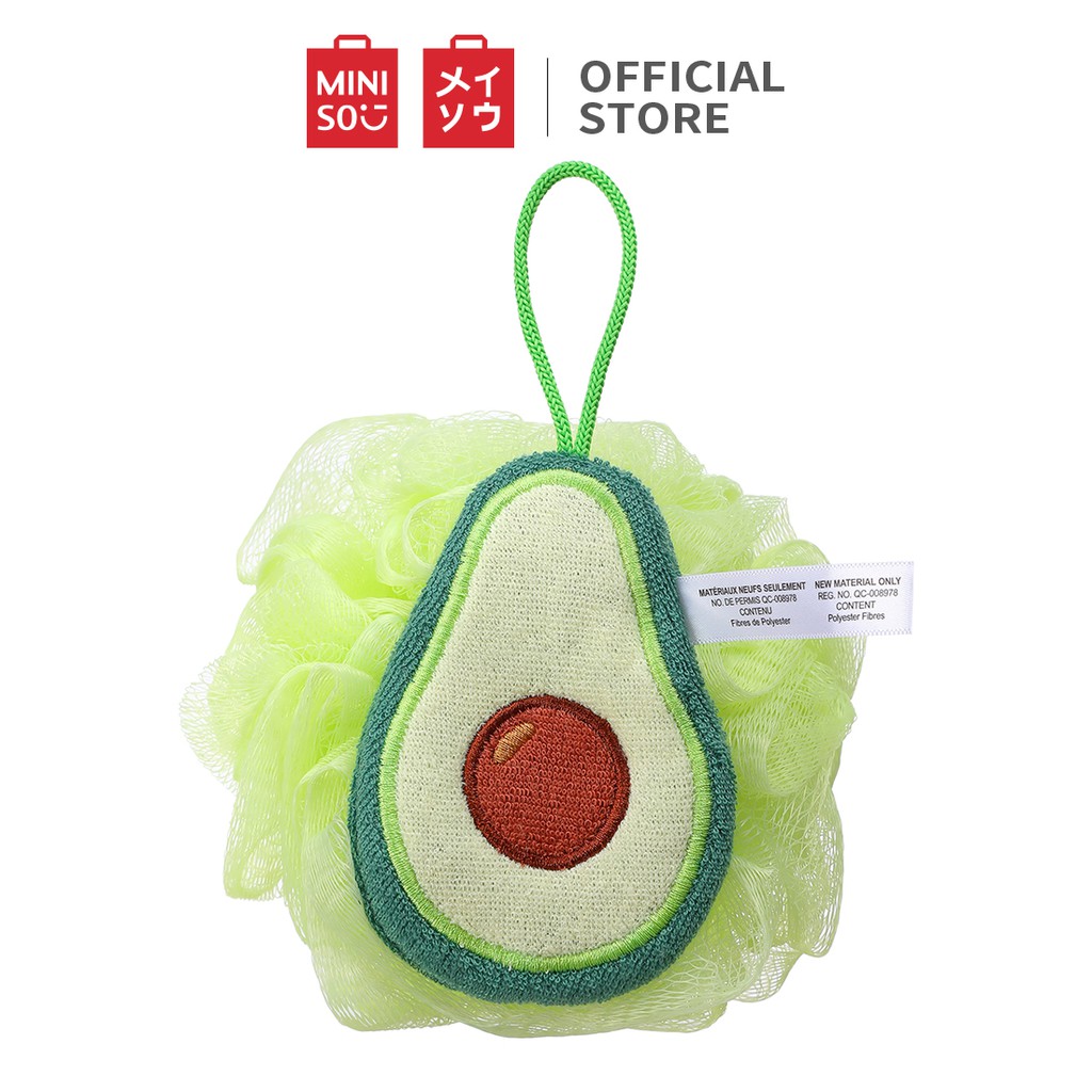 Bông tắm Fruit Series (Avocado) Miniso