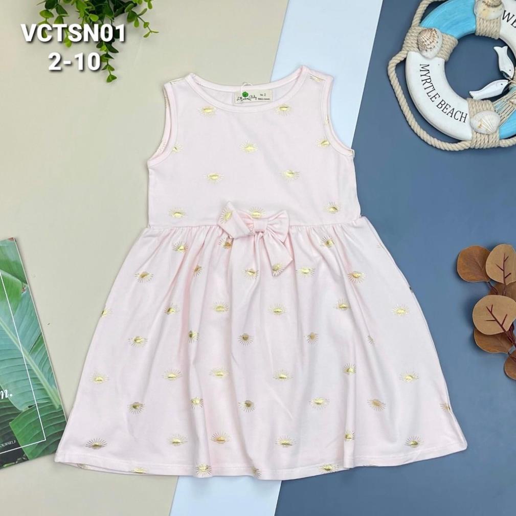 Váy litibaby cho bé gái chất vải cotton 4 chiều 2/10