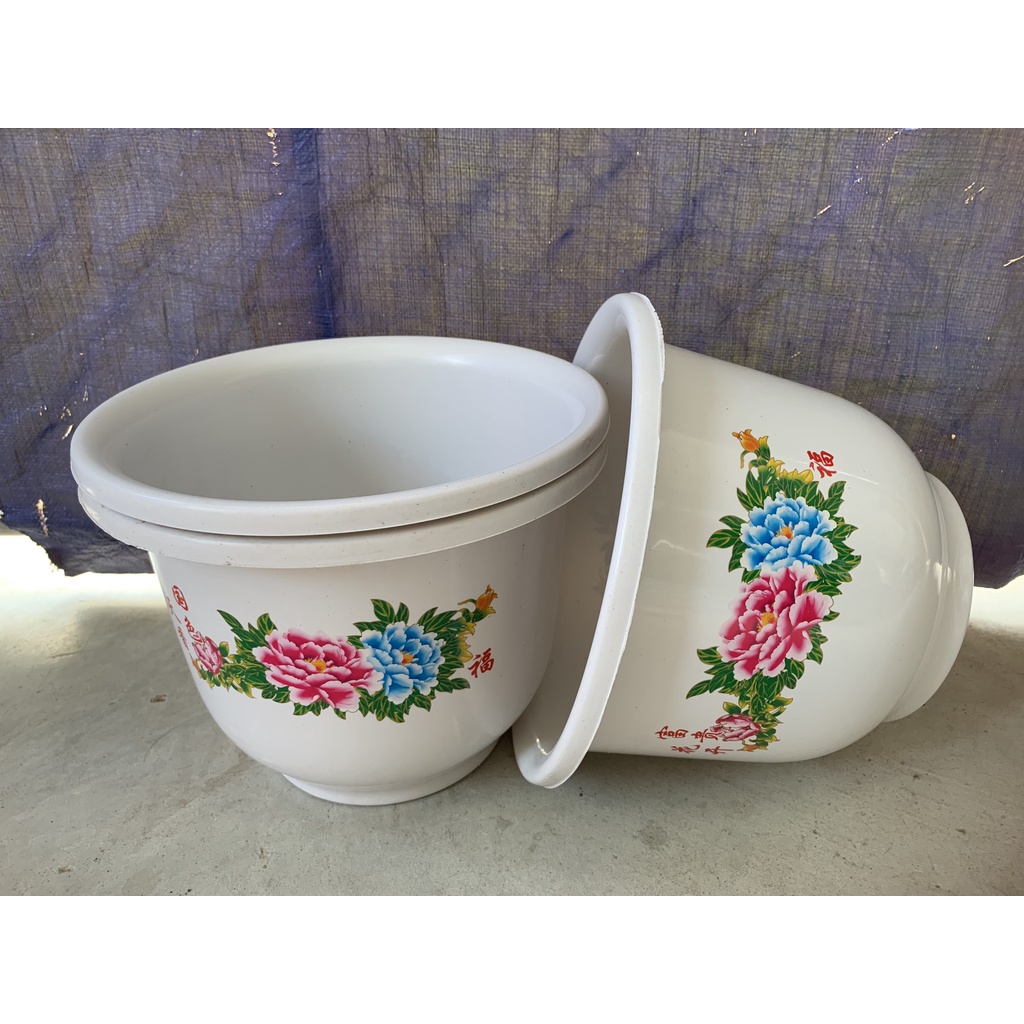 COMBO 15 CHẬU NHỰA HOA MẪU ĐƠN #H260 SIÊU ĐẸP (DỊCH TRUYỀN CHO CÂY, KEO LIỀN SẸO, BẠT PHỦ ĐẤT CHỐNG CỎ MỌC...)