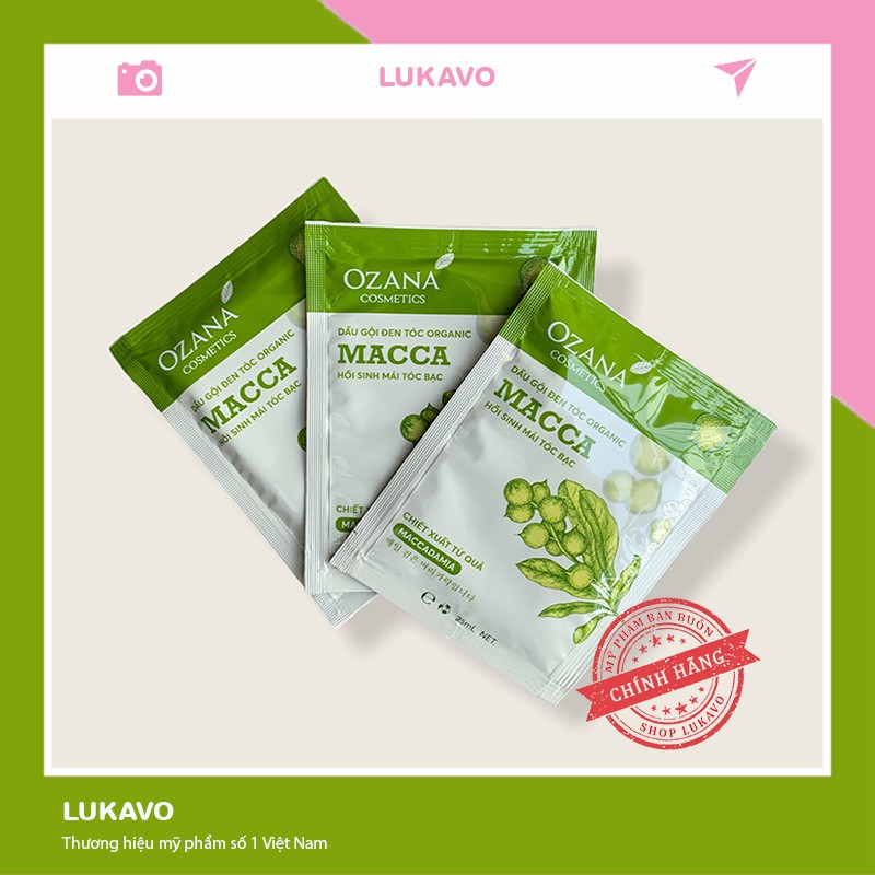 Dầu gôi đen tóc cao cấp thảo dược ozana chính hãng GĐ02