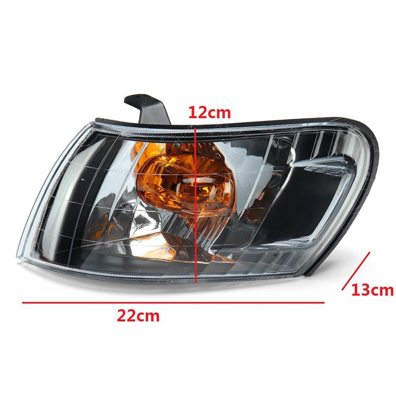1 cặp Đèn chiếu sáng thấu kính trong suốt ở góc đỗ xe cho Toyota Corolla AE100 AE101 E100 1993-1997