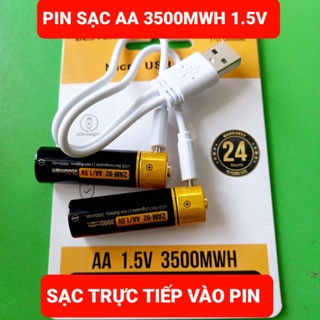Pin sạc aa 1.5v beston 3500mwh sạc trực tiếp từ cổng micro usb. bảo hành 1 năm