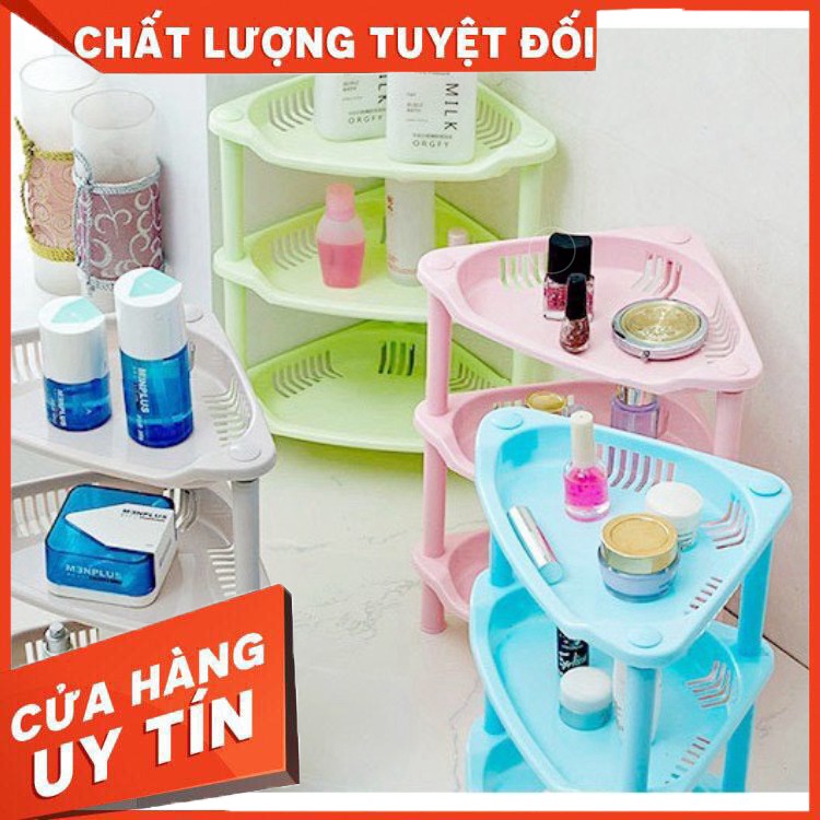 Kệ Góc Nhà Tắm Tam Giác 2 Tầng 3 Tầng Nhựa Việt Nhật | Giá Để Đồ Nhà Bếp