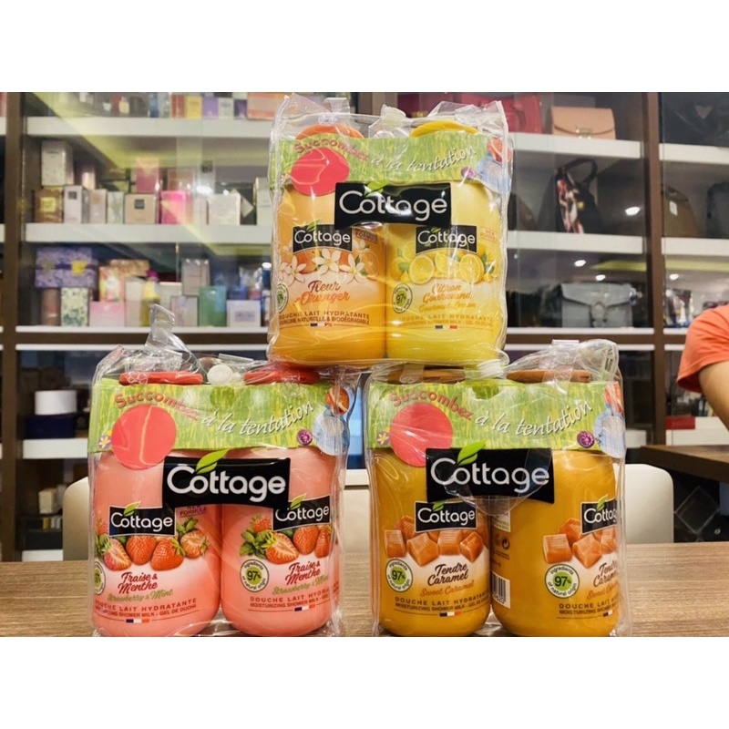 Sét sữa tắm Cottage set 2 chai 🥰🥰, mỗi chai 250ml
