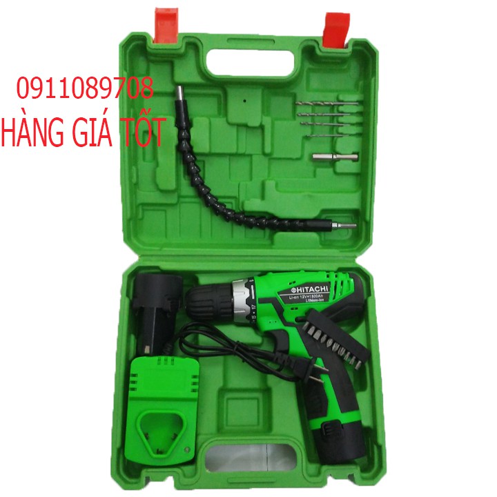 MÁY KHOAN PIN SẠC HITACHI 12V
