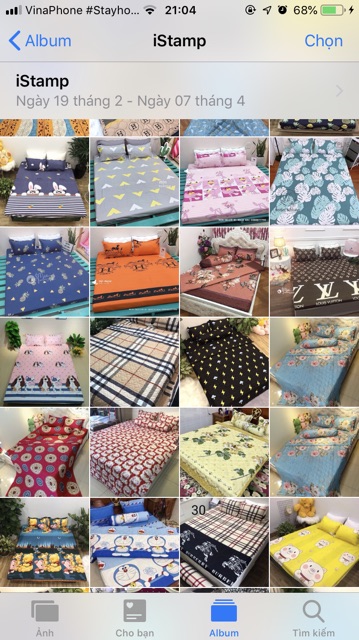 Sét ga chun / 2 vỏ gối nằm Cotton Poly | BigBuy360 - bigbuy360.vn