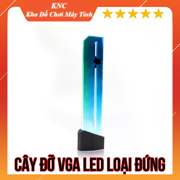 Giá Đỡ VGA Dạng Đứng Chống Xệ Tích Hợp Led RGB Đồng Bộ Màu Hub Coolmoon, Hub Sync Mainboard