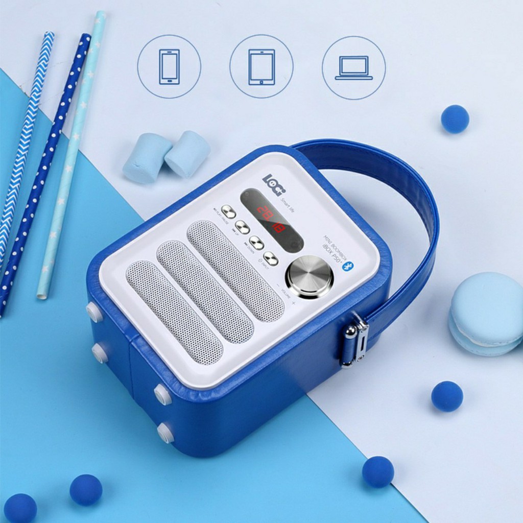 LOA nghe NHẠC MP3,Bluetooth chính hãng Loci (Taiwan) Mini Boombox