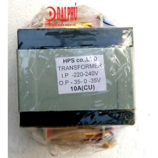 Biến áp 10A 35V-0-35V