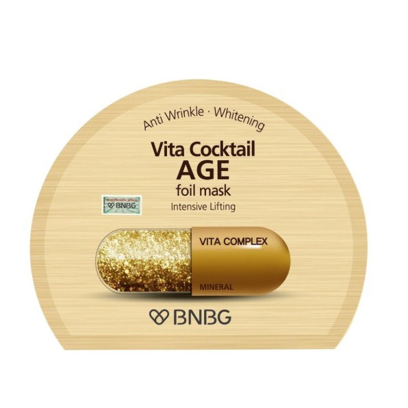 Mặt nạ chống lão hóa BNBG Vita Cocktail Age Foil Mask 30ml