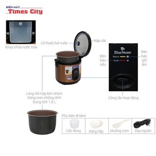 Nồi cơm điện BLUESTONE, Dung tích 1.8L RCB5519