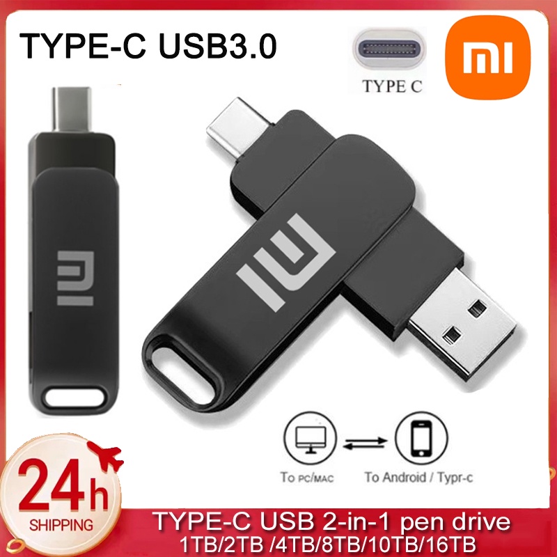 Ổ Đĩa Mềm Hai Trong Một Xiaomi Usb 3.0 256GB 512GB 1TB 2TB 4TB 8TB 10TB 16TB