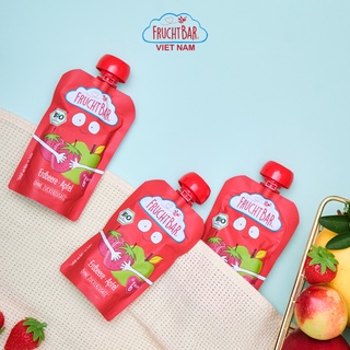 Combo 4-8 gói hoa quả nghiền Fruchtbar hữu cơ - 100g