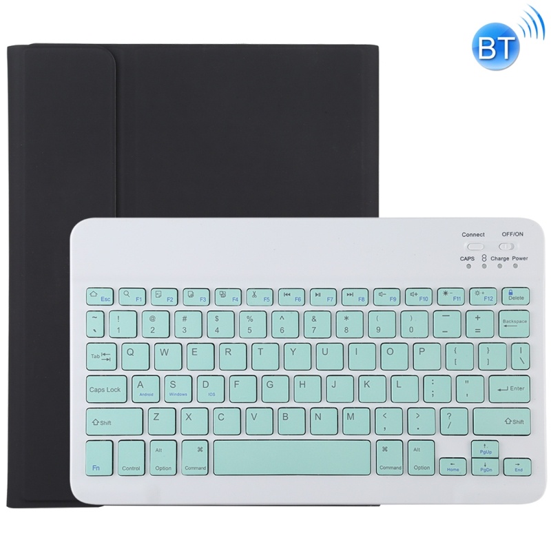 Bao Da Máy Tính Bảng TG11B Tích Hợp Bàn Phím Bluetooth Màu Xanh Lá Có Thể Tháo Rời Và Ngăn Đựng Bút Cho iPad Pro 11 inch Giá Đỡ