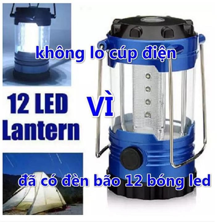 Đèn bão điện bán ở hà nội  12 Bóng Led có la bàn dùng pin AA thay cho đèn bão ngày xưa