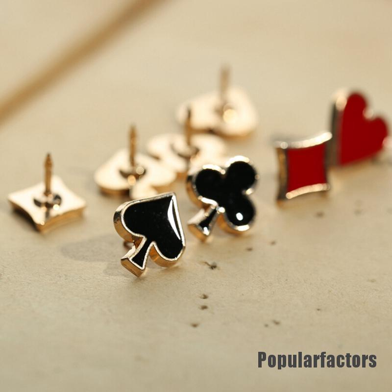 Set 4 ghim cài áo họa tiết hoạt hình dễ thương