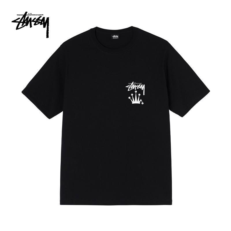 Áo Thun Ngắn Tay In logo Stussy Thời Trang Cho Nam 1904715H