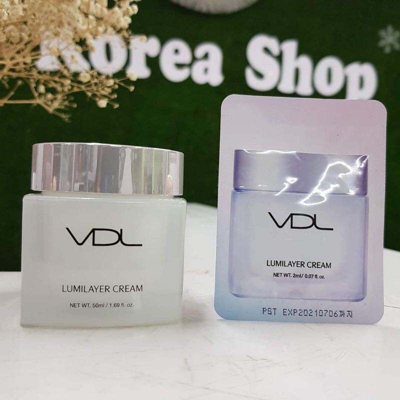 Kem dưỡng trắng bật tone tức thì VDL Lumilayer Cream sample 2ml