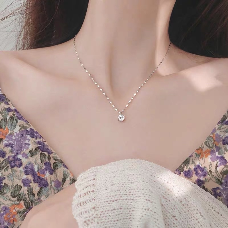 Dây chuyền hạt đá xinh xắn