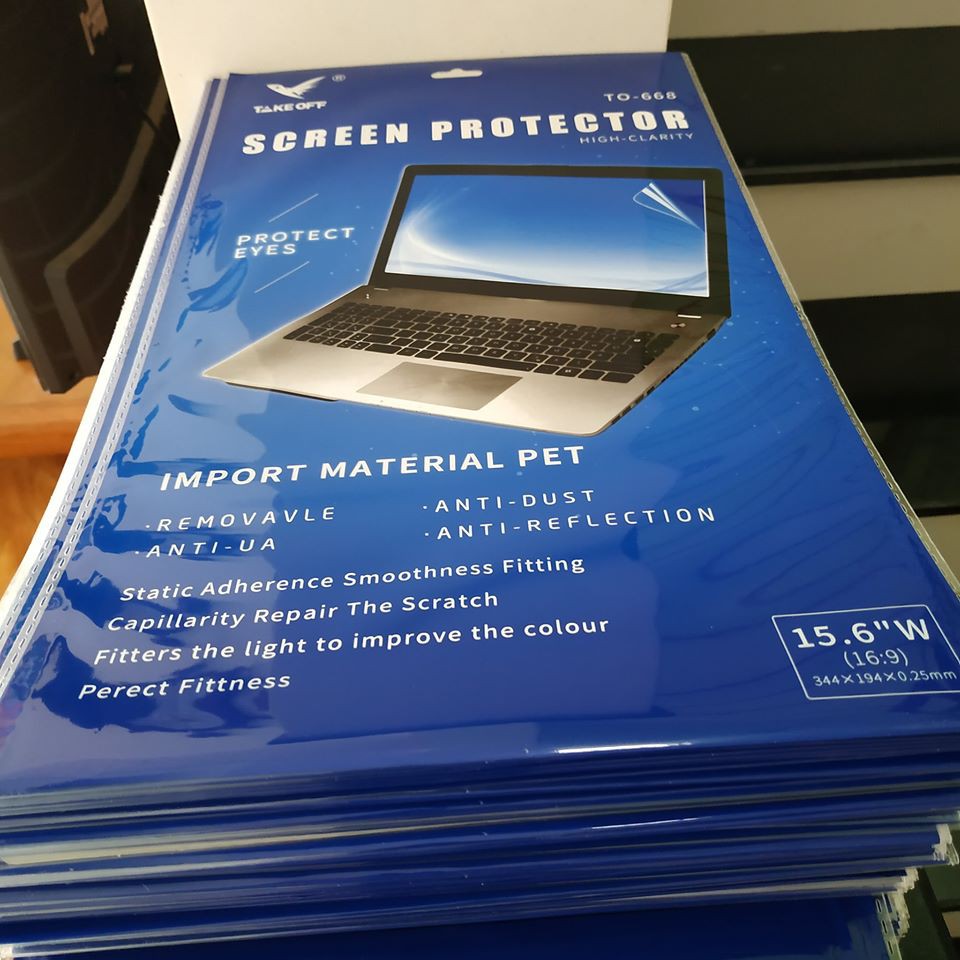 Miếng Dán Chống Trầy Màn Hình Laptop 14 inch, 15,6 inch, 17-17.6 inch, 19-19.4inch