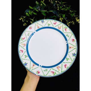 GỐM NHẬT - CẶP ĐĨA THỎ TRÁI CÂY