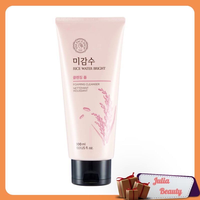 Sửa Rửa Mặt Rice Water Bright / 𝘍𝘳𝘦𝘦𝘴𝘩𝘪𝘱 / Sữa Rửa Mặt Trắng Da The Face Loại 100ML + 150ML - Julia Beauty - Sp2