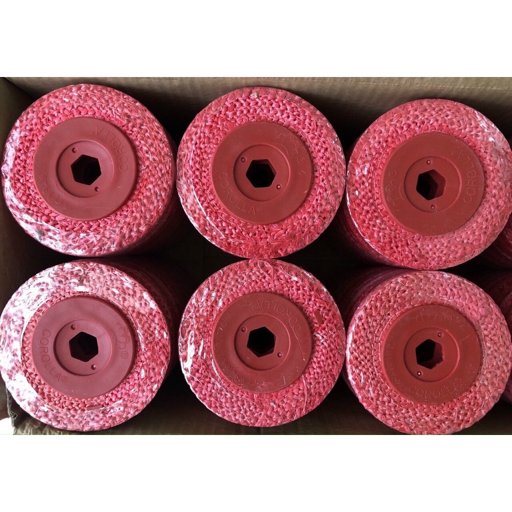 Xơ Dừa Đánh Bóng Inox, Bánh Sơ dừa đánh bóng 100mm