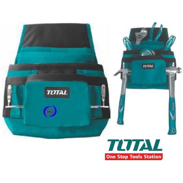 Total Túi đựng đồ nghề thắt lưng 320mm x 280mm 12inch Tools Bag THT16P1011