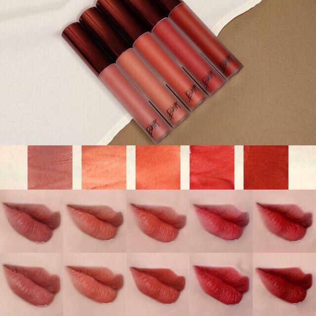 (Đủ Ver) SON KEM BBIA LAST VELVET LIP TINT VERSION 1.3.4.5 | BigBuy360 - bigbuy360.vn