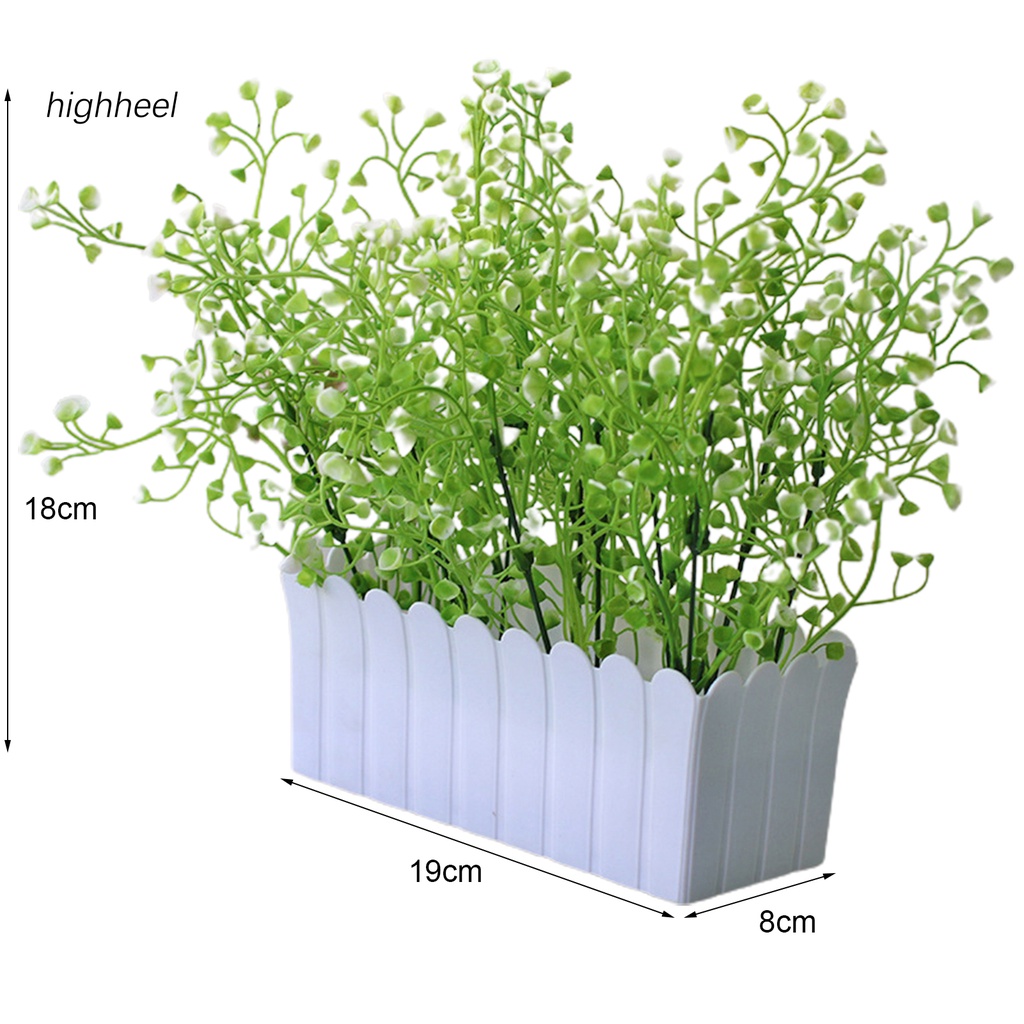 Chậu Cây Bonsai Giả Dùng Trang Trí Phòng Khách Có Thể Tái Sử Dụng