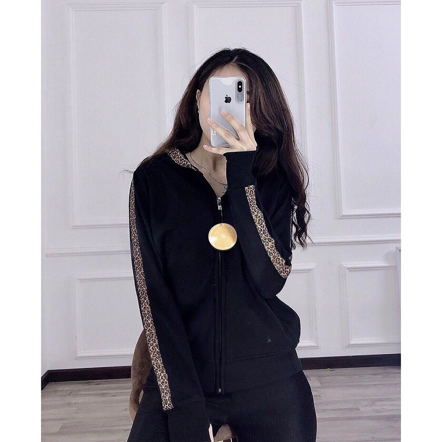 ÁO KHOÁC NỮ M44 (1 Line Da Beo - Ảnh Thật) | BigBuy360 - bigbuy360.vn