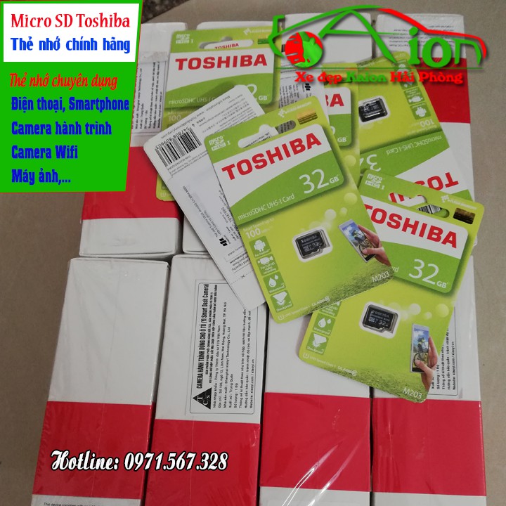 Thẻ Nhớ Toshiba Micro-SD 32GB - chuyên dụng cho Camera Hành Trình, Cam IP, Điện thoại | Thẻ Nhớ MSD32GB - Chính Hãng | BigBuy360 - bigbuy360.vn