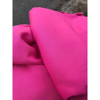 Vải linen ướt Hồng sen