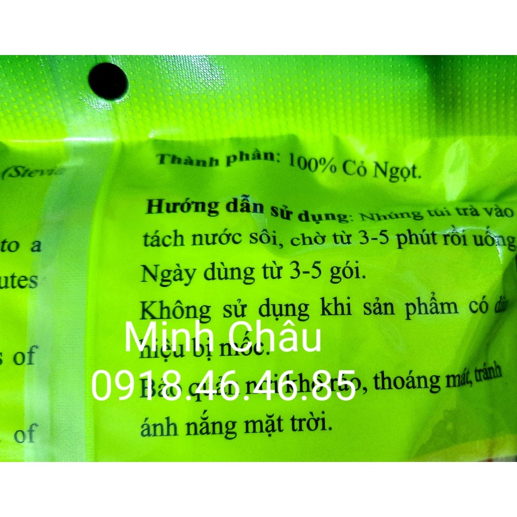 TRÀ CỎ NGỌT 100 TÚI LỌC VĨNH TIẾN