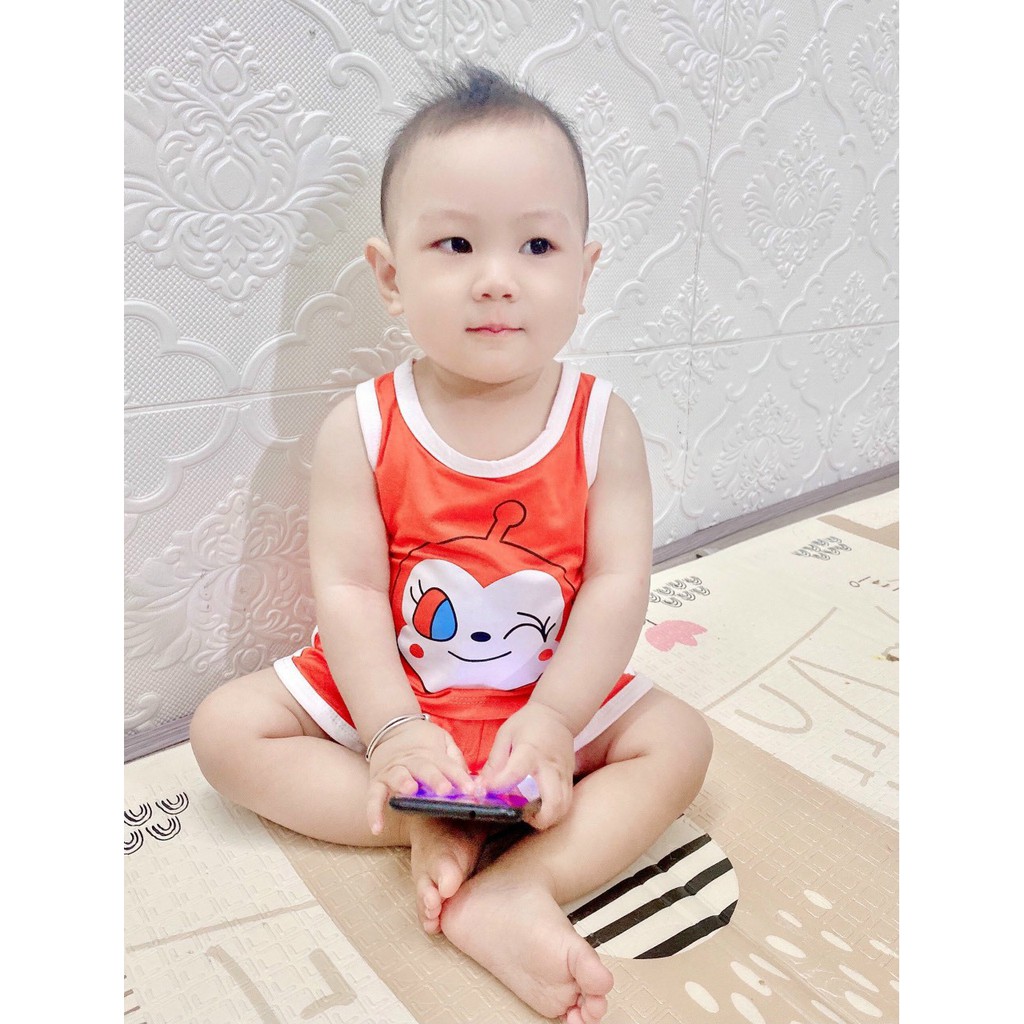 [SALE] Bộ Ba Lỗ Bé Trai Minky Mom Vải Thun Lạnh Họa Tiết Hoạt Hình Kute, Áo 3 Lỗ Cho Bé Mặc Hè Thoáng Mát MKM3LO2112