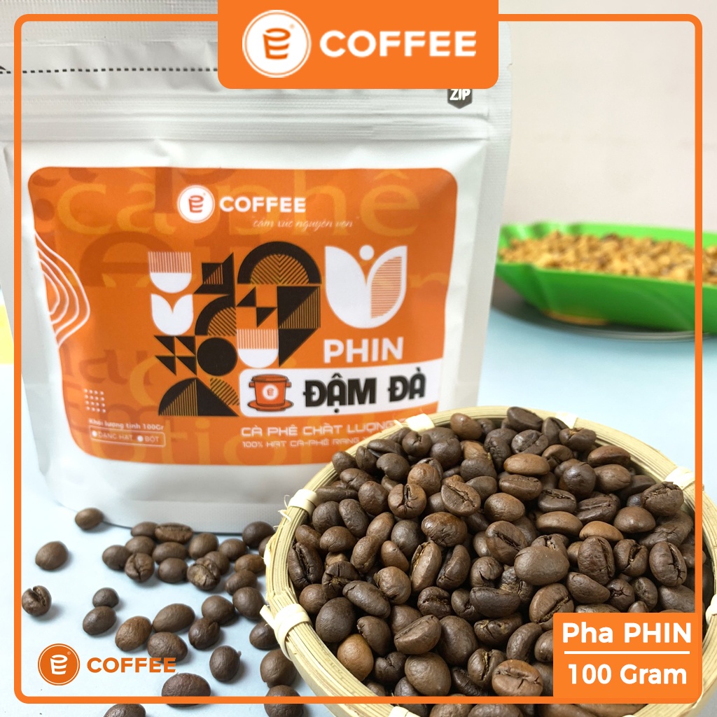 Cà phê nguyên chất rang mộc E COFFEE, Combo 4 gói dùng thử trải nghiệm 4 vị cà phê rang xay chất lượng cao và tươi mới. | BigBuy360 - bigbuy360.vn