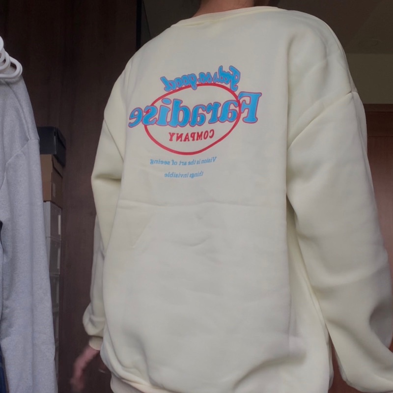 Áo Sweater Paradise nỉ bông | BigBuy360 - bigbuy360.vn