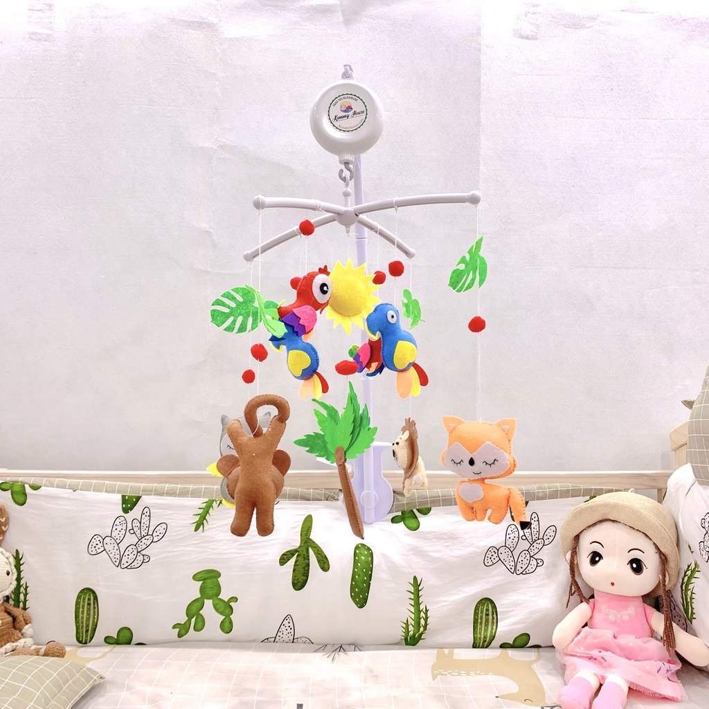 (May thủ công) Mẫu treo nôi chim thú vui nhộn handmade