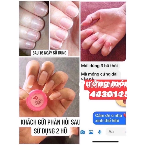 Dưỡng cứng móng kích nhanh ra làm hồng móng