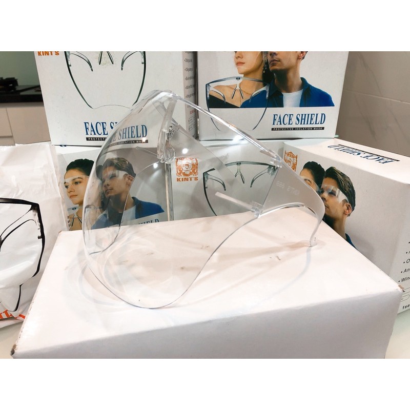 Mắt kính bảo hộ FACE SHIELD KIN'T CHÍNH HÃNG bảo vệ khuôn mặt mẫu lớn ôm hết mặt. | BigBuy360 - bigbuy360.vn