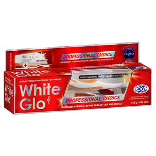 Kem Đánh Răng Làm Trắng Răng White Glo Professional Choice 150g