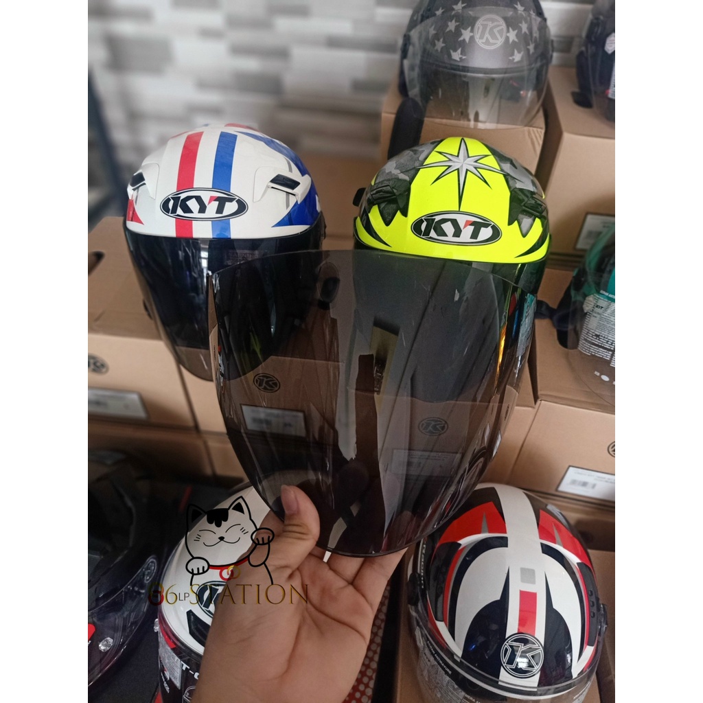 Kính đen kyt 3/4 venom chính hãng