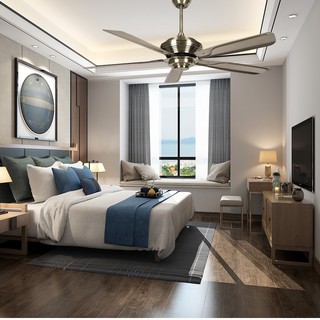 Quạt trần 5 cánh đồng cổ 6470TA