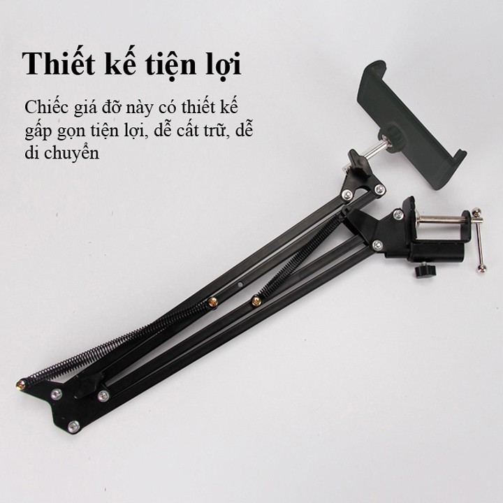 CAM KẾT LỖI 1 ĐỔI 1 | COMBO KẸP ĐIỆN THOẠI ĐẦU GIƯỜNG + KÍNH PHÓNG ĐẠI 3D I | BigBuy360 - bigbuy360.vn