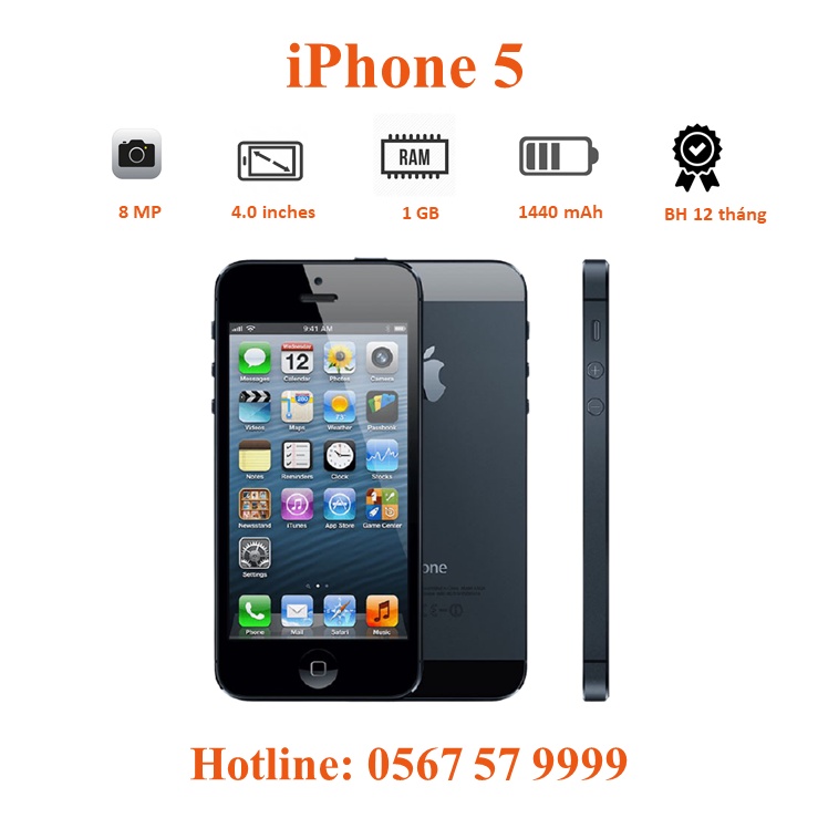 ĐT Táo5 QUỐC TẾ,. TẶNG PHỤ KIỆN KHI MUA MÁY