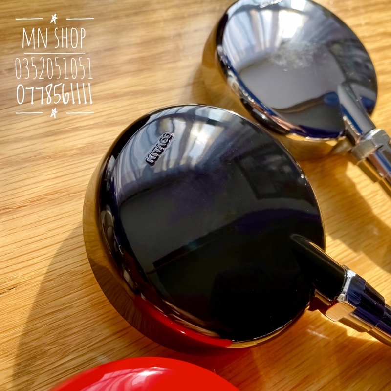 ♥ kính/ gương chiếu hậu kitaco ngắn cho xe máy