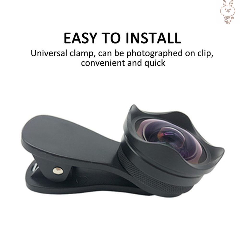 Ống kính Ol 4k Ultra Hd góc rộng 0.45x macro 15x có kẹp thông dụng cho điện thoại thông minh