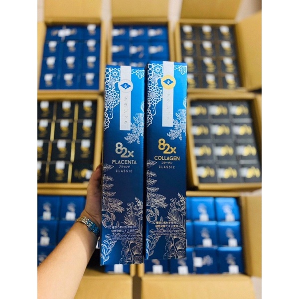 Nước Uống Đẹp Da Collagen 82X Sakura Premium và Placenta 82X Sakura Premium 500ml CHÍNH HÃNG