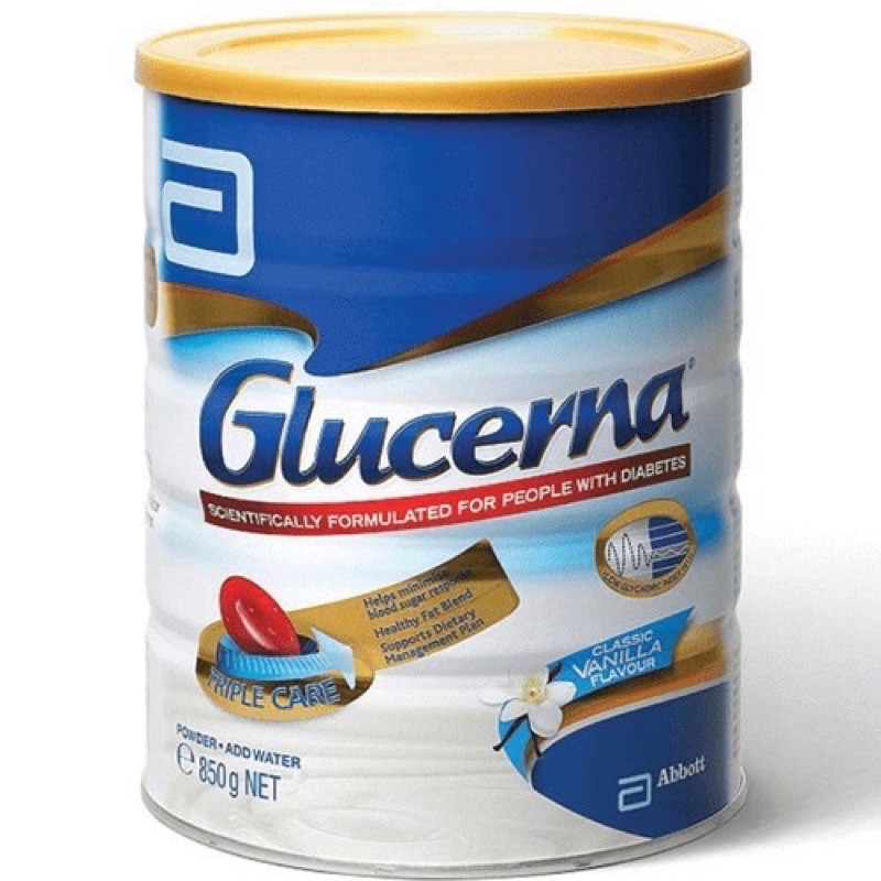 Sữa bột Glucerna Úc(850g) dành cho người tiểu đường
