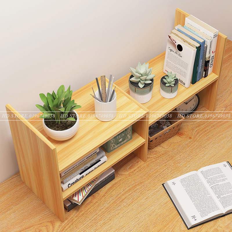 ✨KỆ SÁCH ĐỂ BÀN LÀM VIỆC - LẮP GHÉP - MẪU 03 NEW